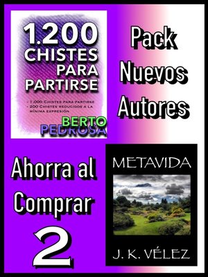 cover image of Pack Nuevos Autores Ahorra al Comprar 2